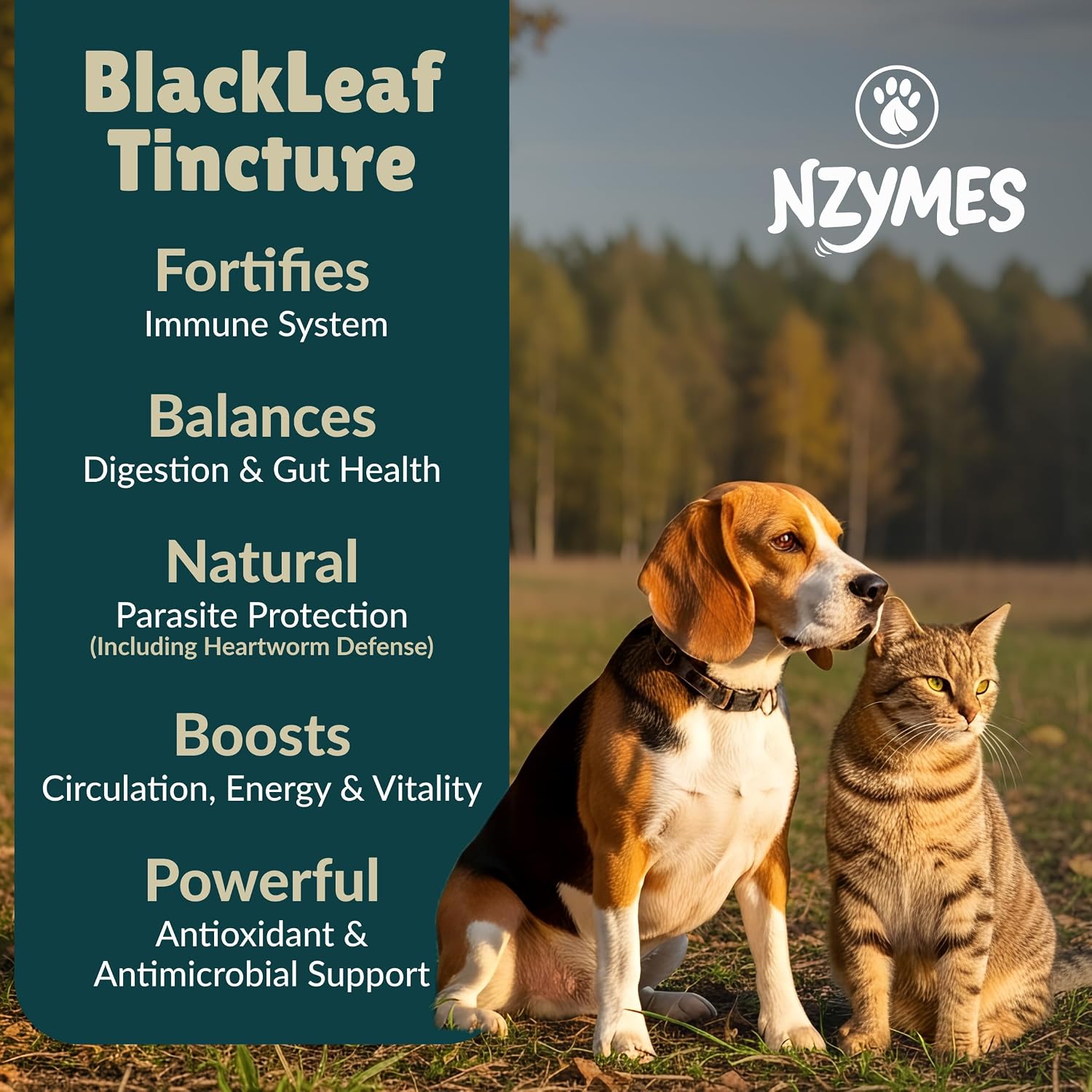 Tintura BlackLeaf para mascotas