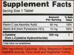 NOW Foods L-Cisteína 500 mg, 100 Comprimidos