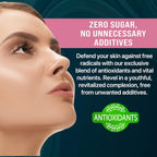 100% Pure Hair Skin and Nails Vitamins - Biotina para Mujeres y Hombres, 78,1119 mcg, 1 Mes de Suministro