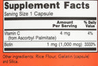 Now Foods Biotina 1000 µg - 100 Cápsulas