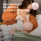 Holistic Lactation Lactation Flow Formula (60 porciones) - Suplemento para la lactancia