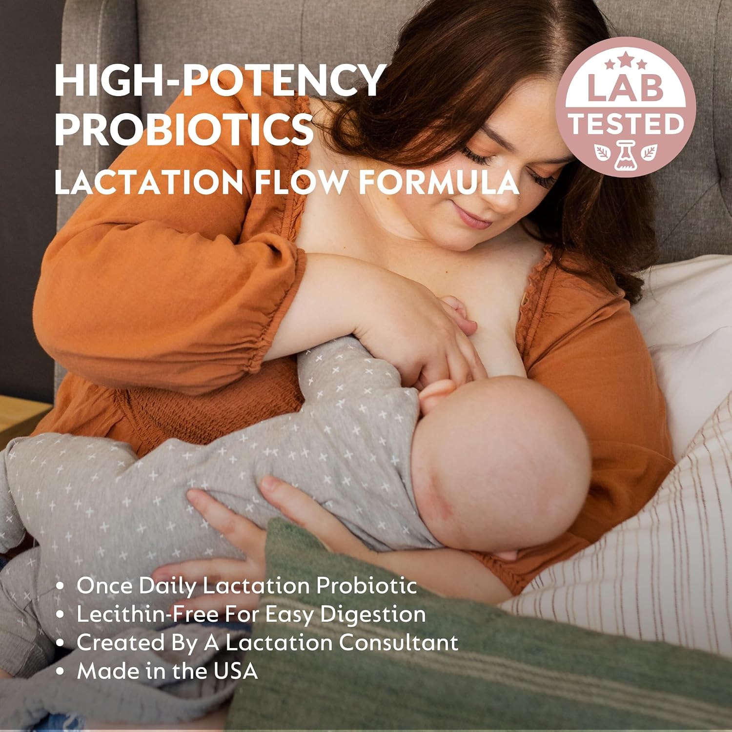 Holistic Lactation Lactation Flow Formula (60 porciones) - Suplemento para la lactancia