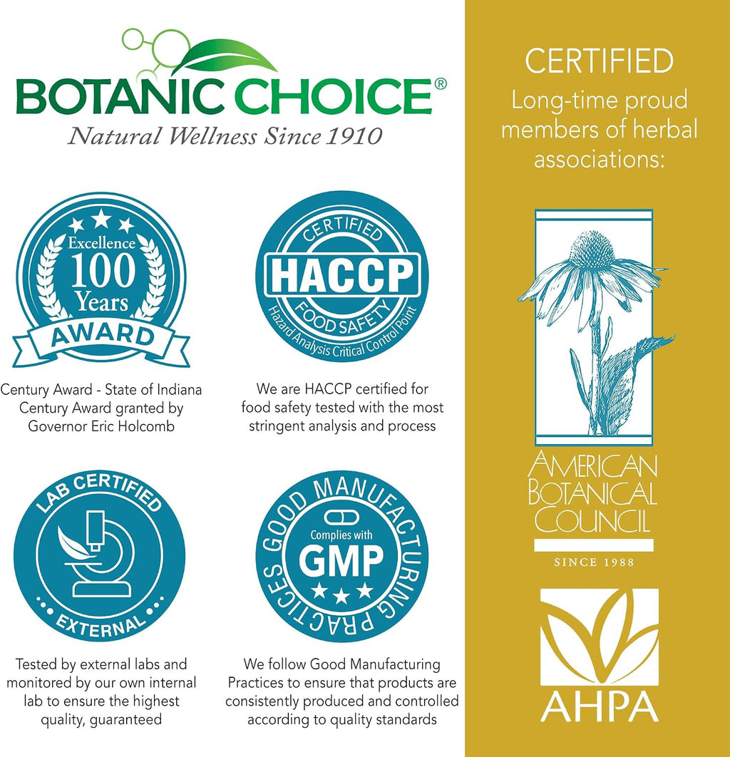 Botanic Choice Opti Gold Vision – Suplemento para la Salud Ocular con Luteína, Zeaxantina y Vitamina A (60 Cápsulas)