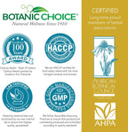 Botanic Choice Opti Gold Vision – Suplemento para la Salud Ocular con Luteína, Zeaxantina y Vitamina A (60 Cápsulas)