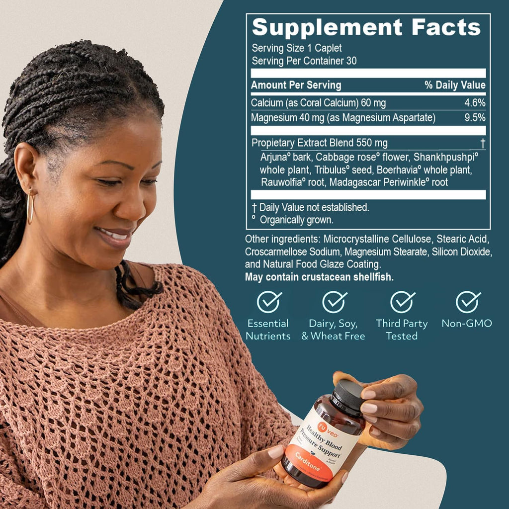 Carditone BP Formula by R-U VED – 30 comprimidos