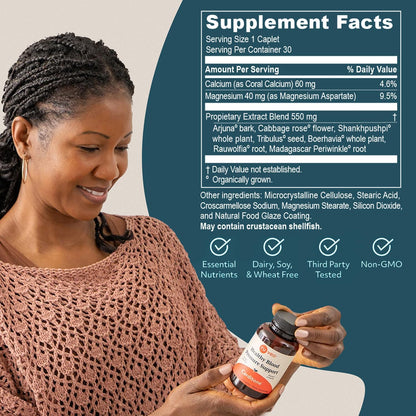 Carditone BP Formula by R-U VED – 30 – Calcio: Mineral que contribuye al mantenimiento de los huesos y dientes en – Image 3