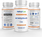 Methyl-Life L-Metilfolato 5 mg - Comprimidos Masticables de Folato Activo con Cerebrofolate® (L-5-MTHF) - 90 Comprimidos