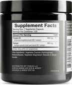 Tongkat Ali Fadogia Agrestis - Ultra High Potency 200:1 Tongkat Ali & 30:1 Fadogia Agrestis - 2% Eurycomanone - Third-Party Lab Tested - 120 Capsules