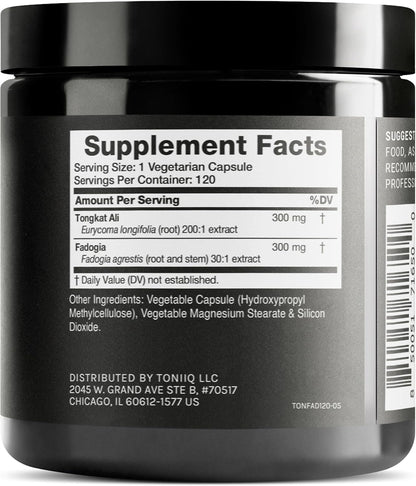 Tongkat Ali Fadogia Agrestis - Ultra High Potency 200:1 Tongkat Ali & 30:1 Fadogia Agrestis - 2% Eurycomanone - Third-Party – Image 2