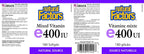 Natural Factors Mixed Vitamin E 400 IU, 180 Softgels