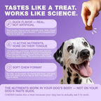 Golosinas Multivitamínicas 15 en 1 para Perros con MSM, Glucosamina y Quercetina – Apoyo Articular, Piel y Digestión