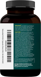 NatureBell DHEA 50mg, 300 Cápsulas - Micronizada, Origen Vegetal, Sin OMG