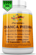 Chanca Piedra 500 mg, 100 Cápsulas - Suplemento Herbal Peruano