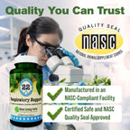 Respiratory Support for Dogs - Herbal Blend with Mullein, Ginger, Boswellia, and Yerba Santa - 90 Capsules