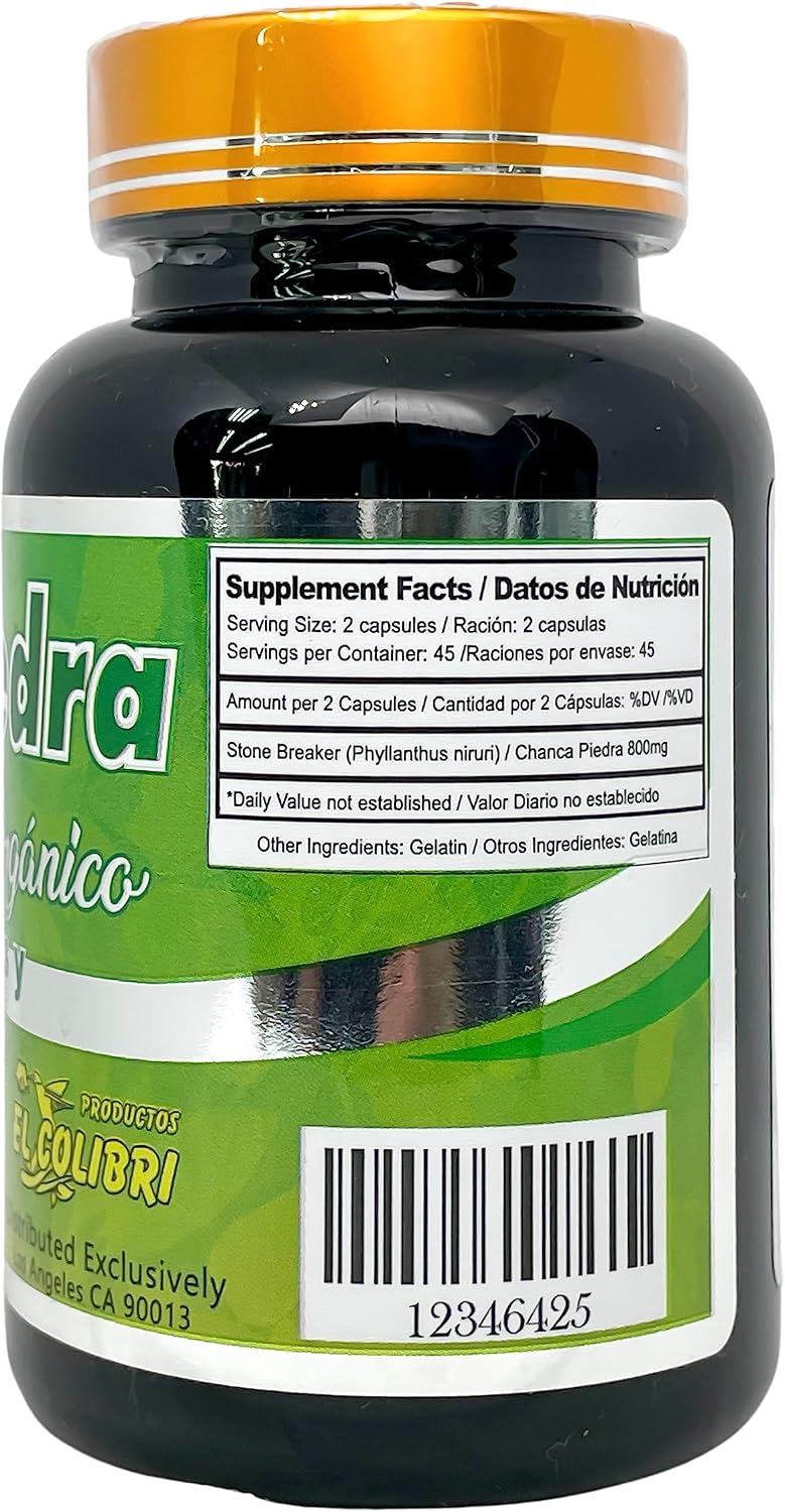 Chanca Piedra Stone Breaker – 600mg – 100% Orgánico