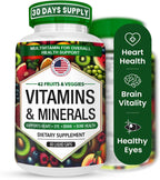 AAMATEC LIFE Multivitamínico con Zinc y Mezcla de 42 Frutas y Verduras - 60 Cápsulas