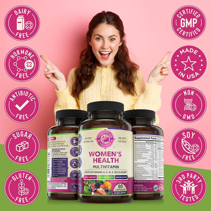 Multivitamínico y Multimineral Diario para – Vitaminas A, C, D, E : antioxidantes que ayudan a mantener la salud – Image 7