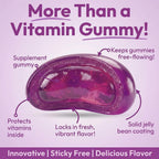 Human Beanz Gominolas Multivitamínicas con Zinc, 120 Gominolas Sabor Berry Blast