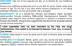 XYMOGEN Saccharomycin 10B - 50 mg Saccharomyces boulardii - 60 Cápsulas