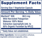 Life Extension Optimized Fucoidan con Maritech® 926, 60 Cápsulas