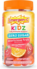 Emergen-C Zero Sugar Immune Support Kidz Gummies 36 Count