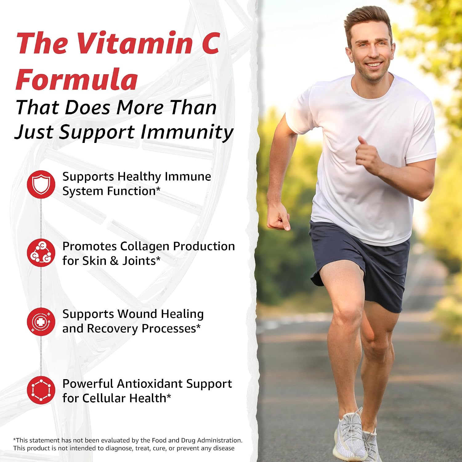 Vitamina C 1000 mg - 120 Cápsulas | 10X Health System