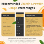Pure Vitamin C Powder Organic (8 Oz / 226 g) Ácido Ascórbico en Polvo