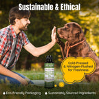 Lifeline Aceite Premium Omega 3 de Pescado y Cáñamo para Perros y Gatos | Apoyo para Piel, Pelaje y Articulaciones | Suplemento Calmante con Astaxantina – 8.5 oz