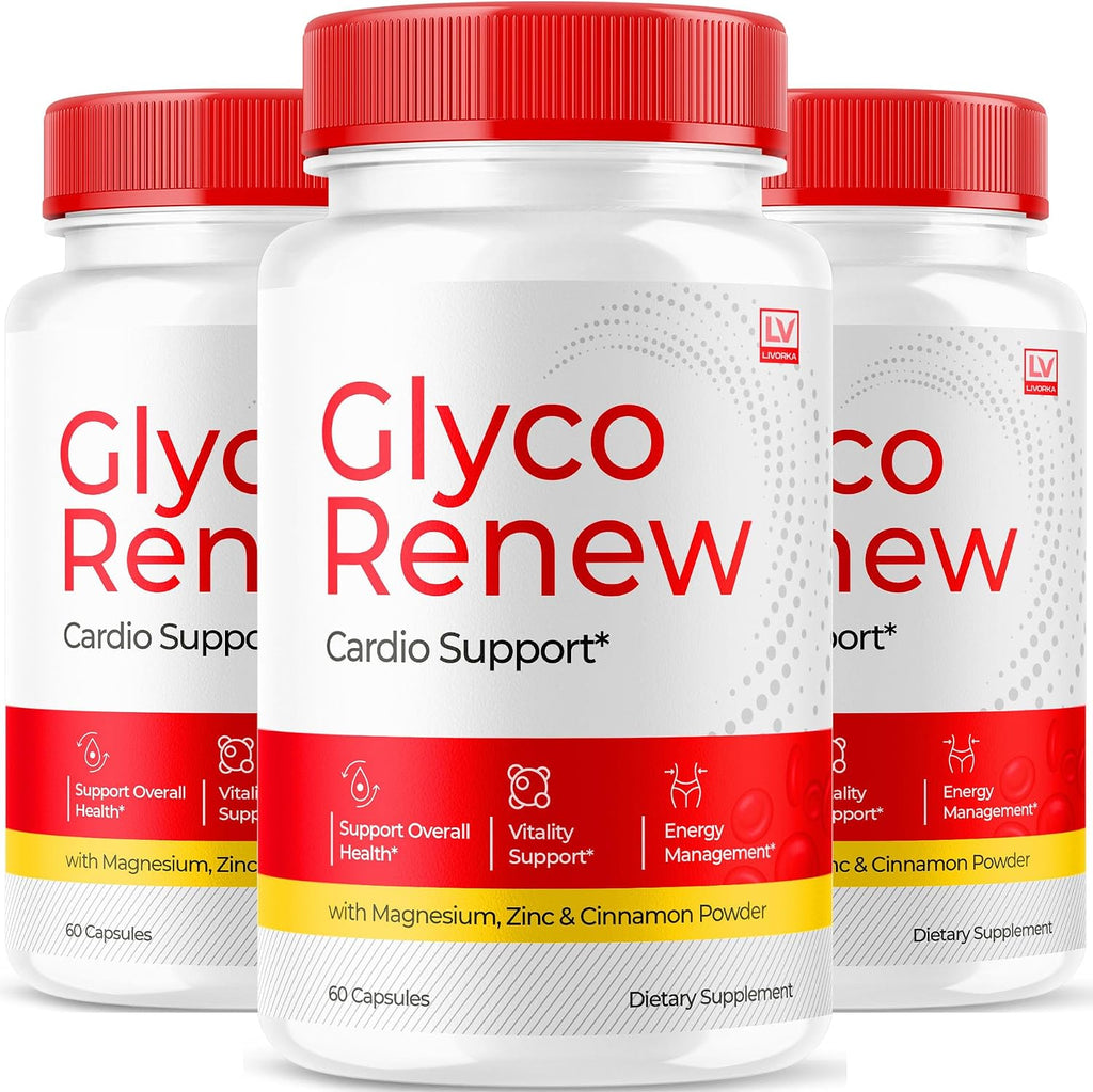 Glyco Renew Cápsulas, 90 Cápsulas (3 Envases) – Fórmula Avanzada