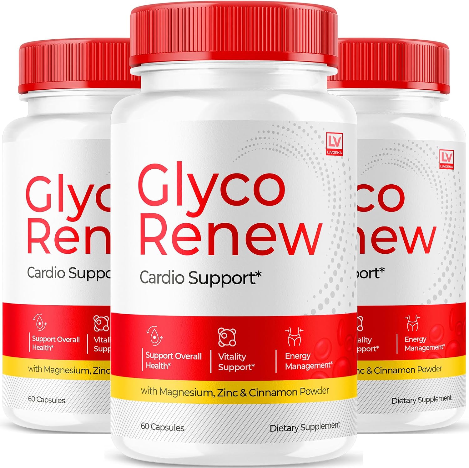 Glyco Renew Cápsulas, 90 Cápsulas (3 Envases) – Fórmula Avanzada