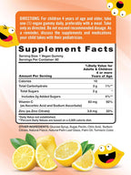 Nature's Truth Gomitas de Vitamina C y Zinc para Niños - 60 unidades - Veganas, sin gluten, sin OMG