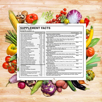 Wholesome Wellness Multivitamínico para – Minerales: Calcio, magnesio, selenio, zinc y potasio de origen vegetal. – Image 2