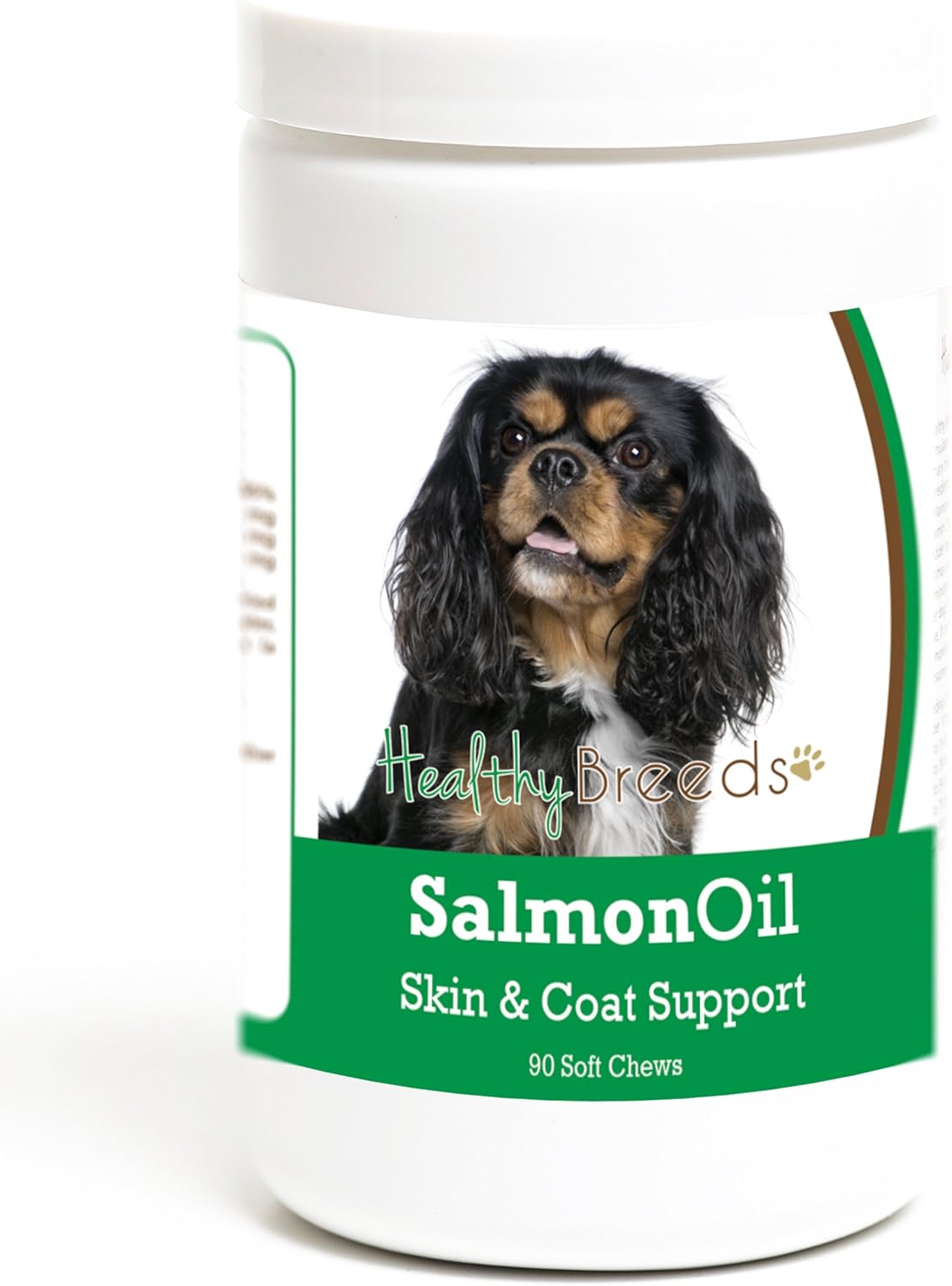 Healthy Breeds Cavalier King Charles Spaniel Aceite de Salmón Chews Blandos 90 Unidades