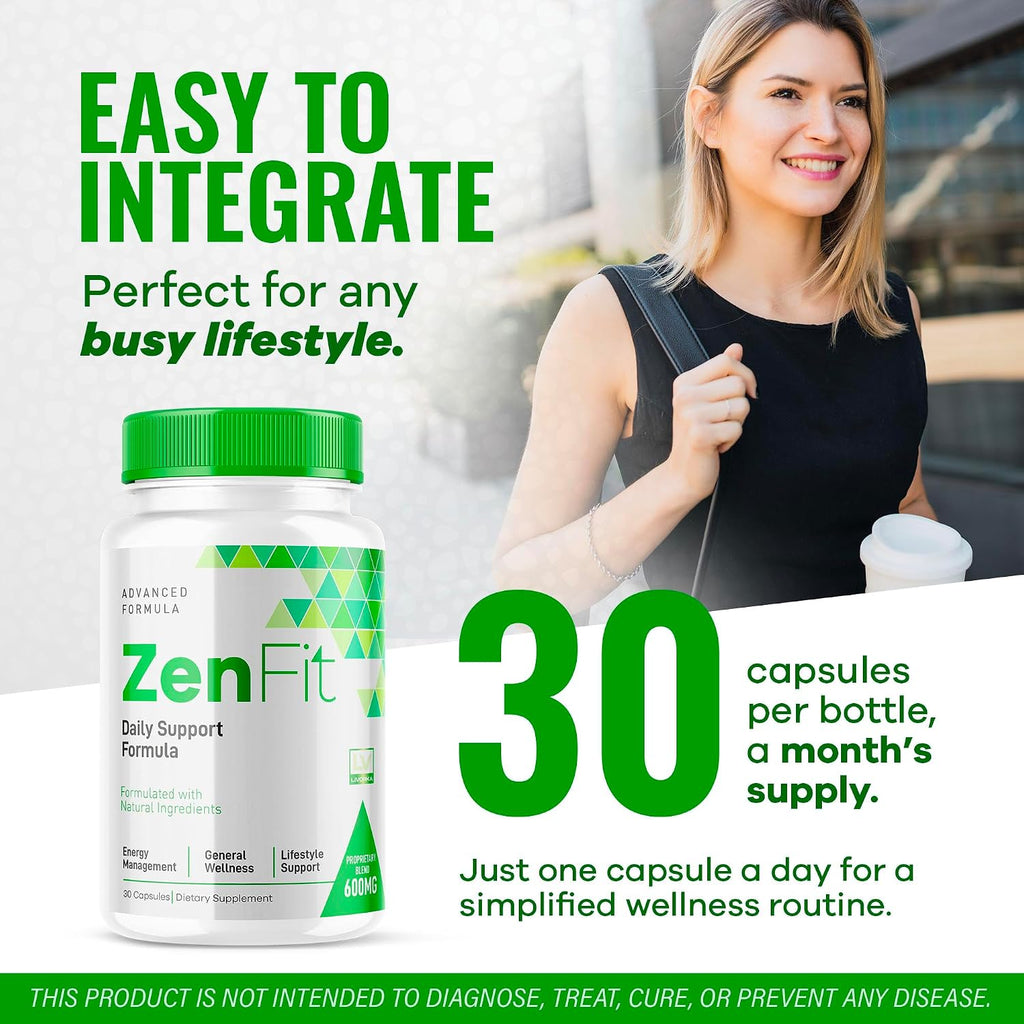 LIVORKA Zenfit Cápsulas (Pack de 2) - 60 Cápsulas, Suplemento Natural