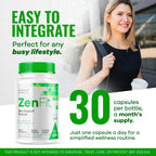 LIVORKA Zenfit Cápsulas (Pack de 2) - 60 Cápsulas, Suplemento Natural