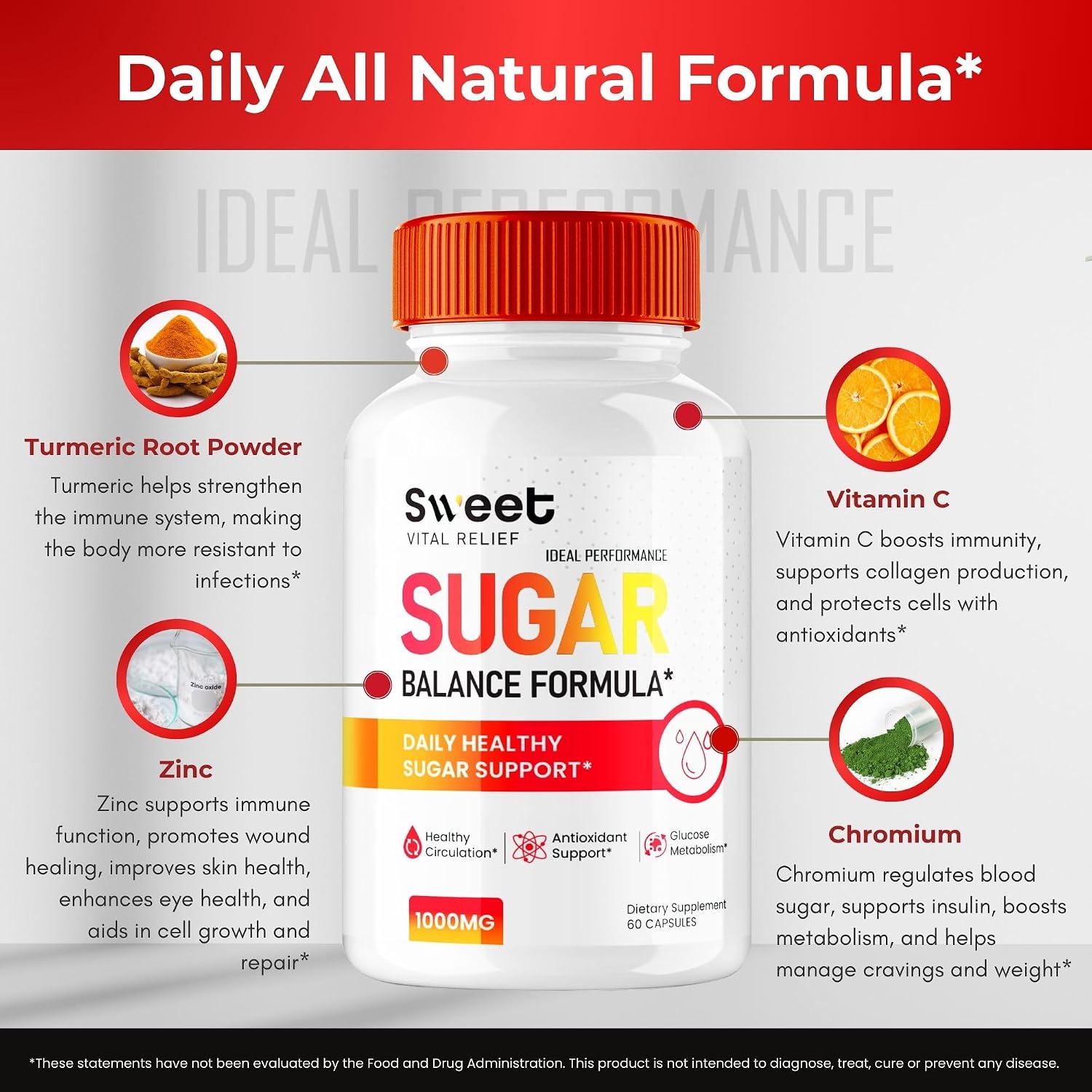 Sweet Vital Relief Blood Balance Formula - 2 Pack