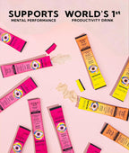 Neutonic Nootropic Focus Blend Powder - Peach Mango & Wild Berry (4 Sticks) | Sin Cafeína, Cero Azúcar