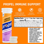 Propel Immune Support Tabletas, Limón Mora, 80 Comprimidos