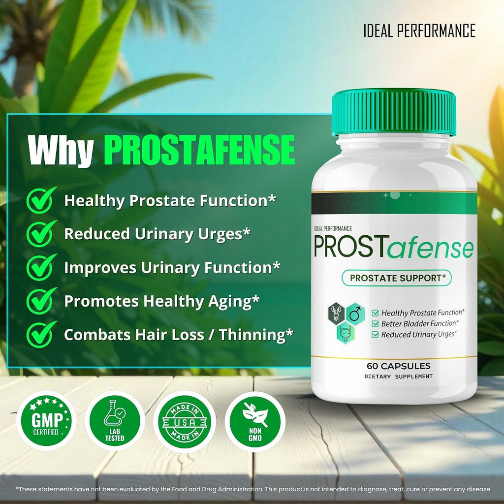 Prostafense Complemento para la Salud de la Próstata - Cápsulas - Pack de 2