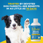 Dr. Buzby's Brain Boost Aceite MCT Orgánico para Perros, 473 ml (16 oz)