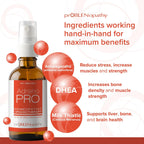 proBLEN AdrenoPRO Support – Líquido en Spray de Rápida Absorción para el Estrés y la Energía, 30 ml