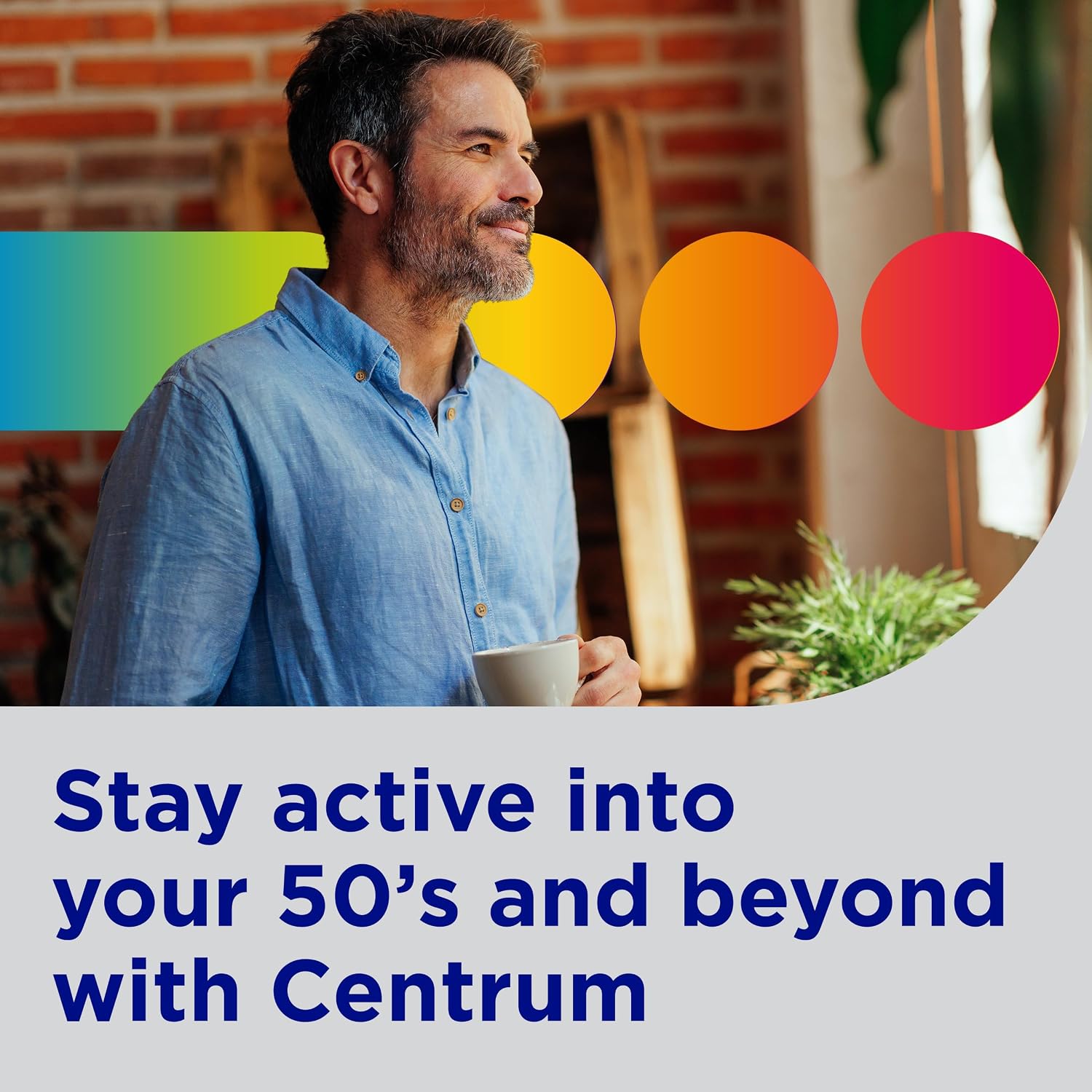 Centrum Minis Silver Multivitamínico para Hombres 50+ - 280 Comprimidos