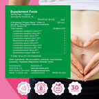ZENZSUAL Zenbiotic Probióticos para Mujeres – 25 Mil Millones UFC, Salud Vaginal y Equilibrio del pH, Control de Olores y Levaduras, Salud Digestiva e Intestinal, Confort Urinario, 30 Cápsulas Veganas