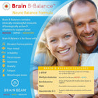 Brain B Balance: Complejo B Metilado - Fórmula Neurobalance - 60 Cápsulas Veganas
