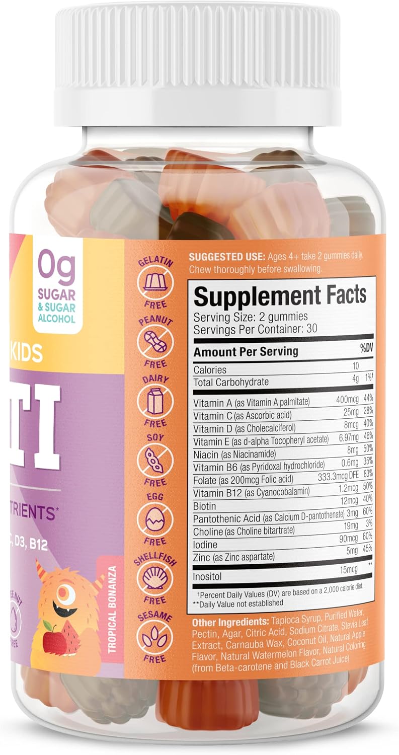 SUKU Gominolas Multivitamínicas para Niños - 60 unidades