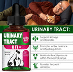 Complemento Urinario con Arándano para Perros y Gatos - Gotas para el Apoyo Renal y Vesical - 60 ml
