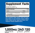Nutricost HMB (Beta-Hidroxi Beta-Metilbutirato) 1000 mg - 240 Cápsulas