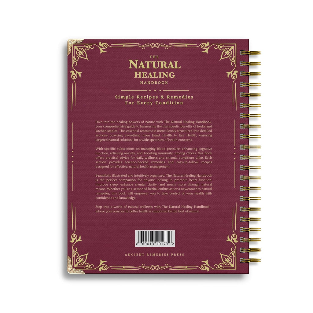The Natural Healing Handbook: Guía de remedios herbales y recetas naturales