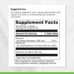 DAVINCI Labs ADK - Vitamins A, D3 & K2 (MK-7) - 60 Capsules