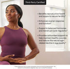 THORNE Ovarian Care - 60 porciones - Sabor a frutos del bosque